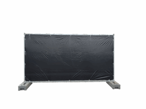 Bouwhekkleed 1,76x3,41m | Zwart