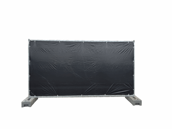 Bouwhekkleed 1,76x3,41m | Zwart