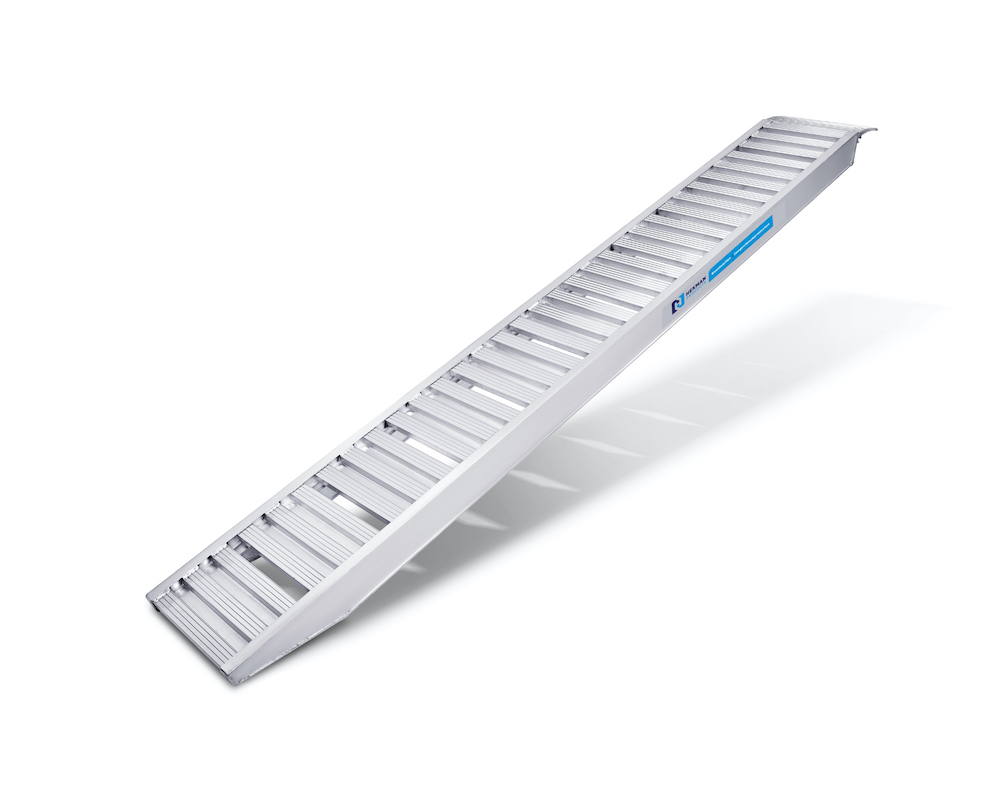 Oprijplaat aluminium compact