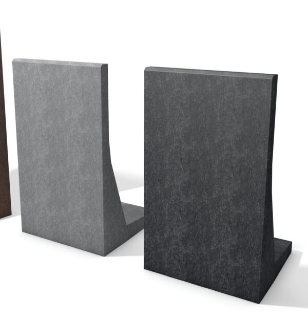 Kunststof keerwand Grijs 50x50x80cm