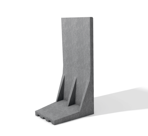 Keerwand Grijs Kunststof 55 cm Hekman Products