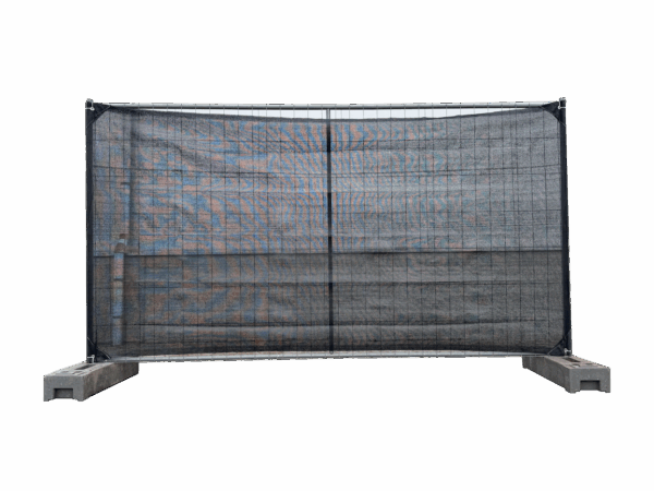 Bouwhekgaas 1,8x3,45m | Zwart