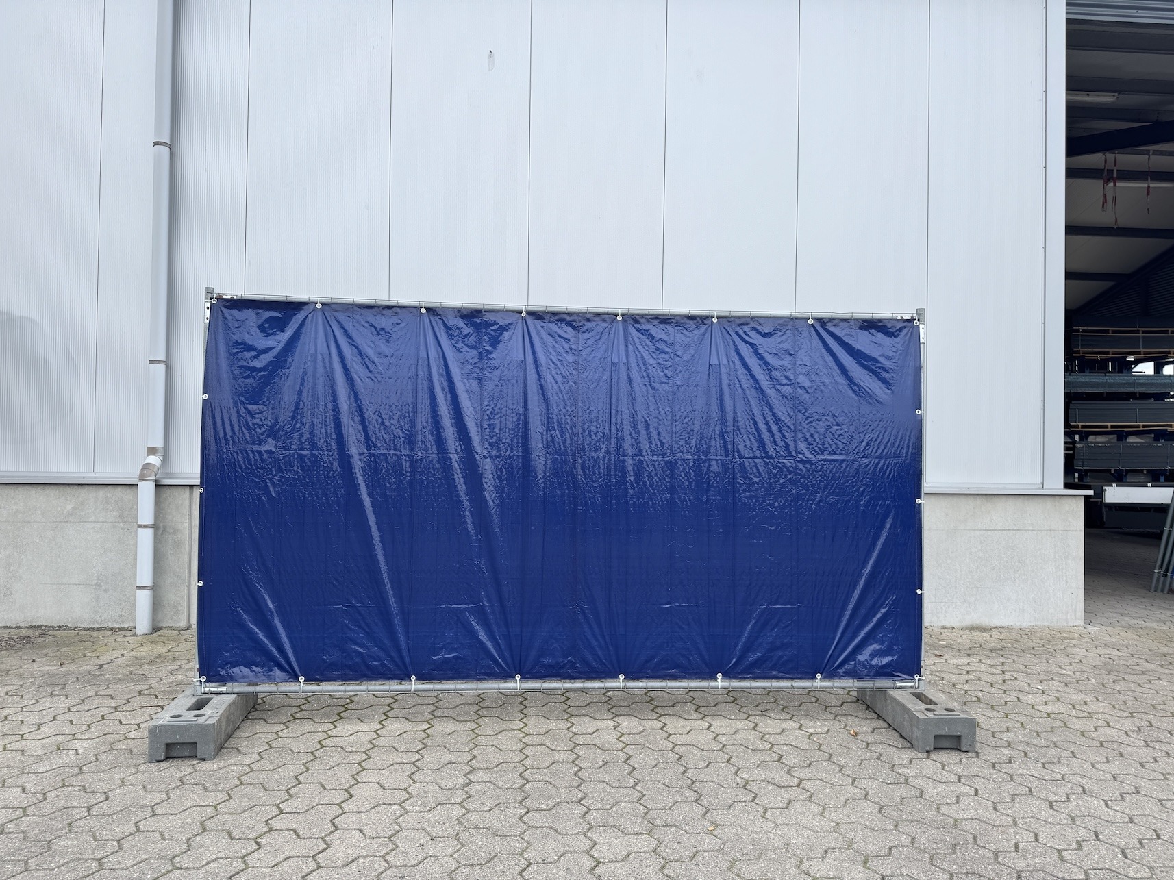 Bouwhekkleed 1,76x3,41m | Blauw