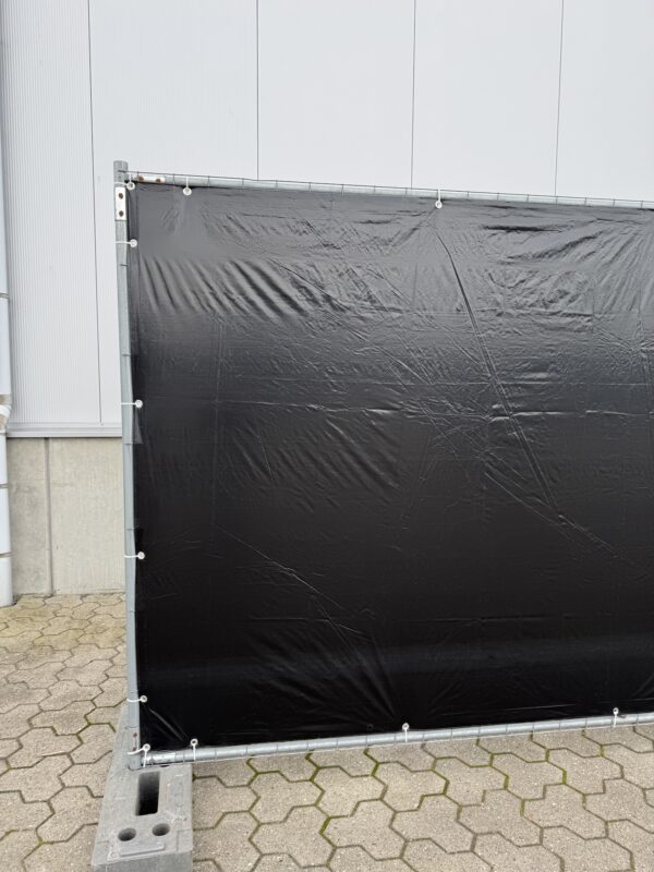 Bouwhekkleed 1,76x3,41m | Zwart